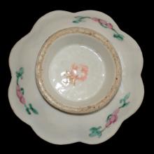 Coupelle sur pi�douche en Famille rose